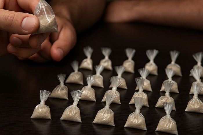 Атырауда 250 грамм мефедронмен ұсталған күдікті қамауға алынды