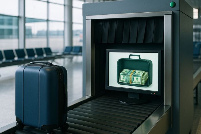 Атырау әуежайында шетел валютасын заңсыз әкету деректері анықталды