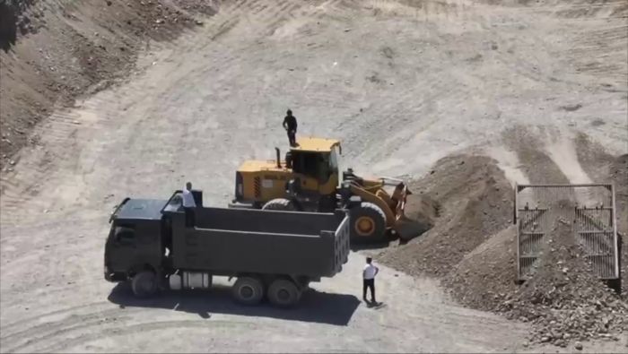 ​Түркістан облысында заңсыз құм қазу тоқтатылды