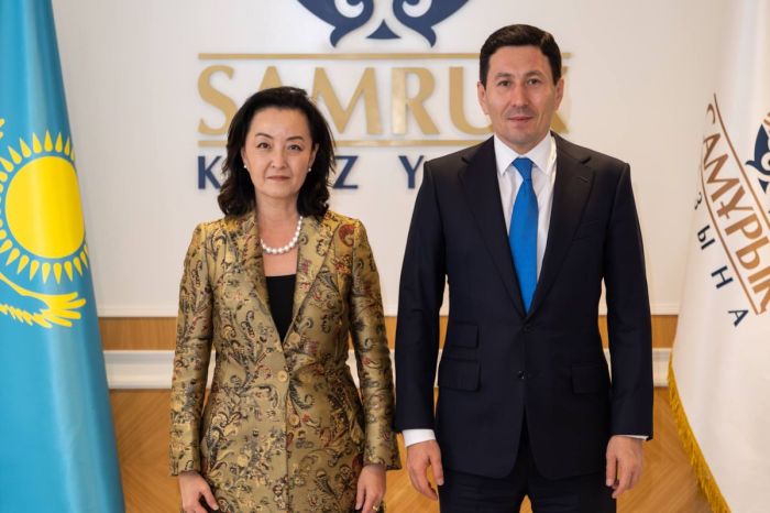 ​«Самұрық-Қазына» мен ExxonMobil мұнай-газ саласындағы серіктестікті нығайтып жатыр