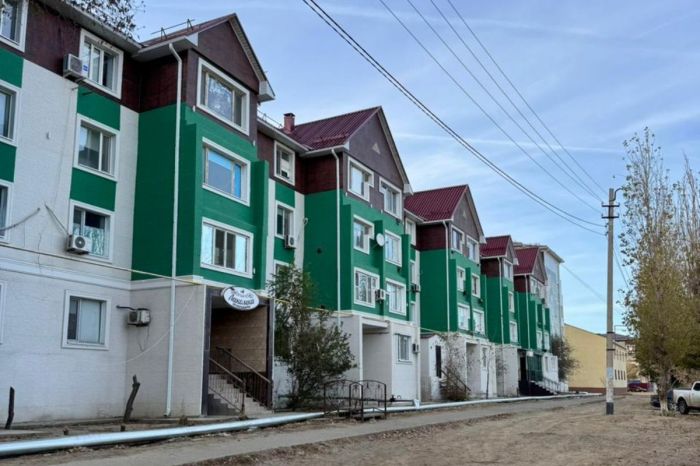 Құлсарыда 18 үйге біртұтас келбет берілуде