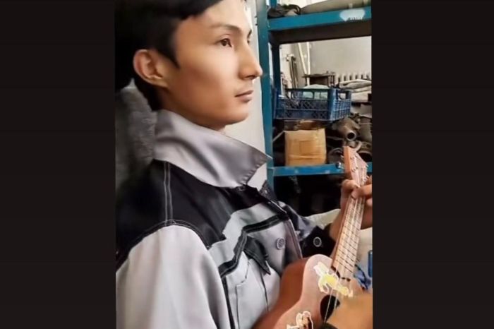 ​Атырау облысындағы өнерлі мал дәрігерінің видеосы көпшілікке ұнады