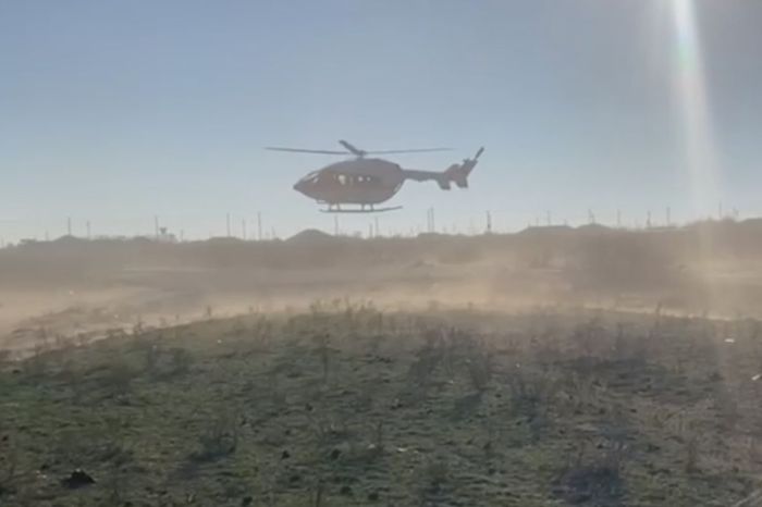 ​ТЖМ тікұшағы Құрманғазыдан Атырауға науқасты жеткізді