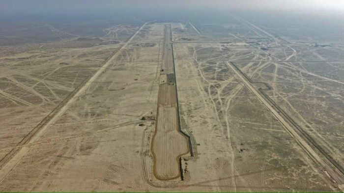 Президент тапсырмасы бойынша Кендірліде жаңа әуежай құрылысы жалғасып жатыр