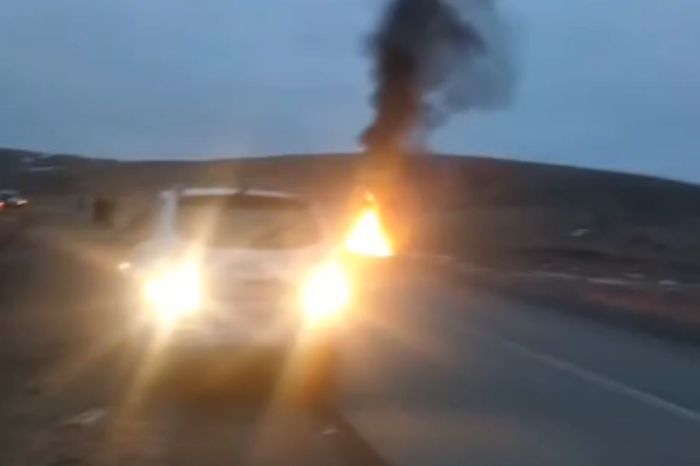 Қайғылы жол апаты: инкассатор қаза тапты, ақша өртеніп кетті