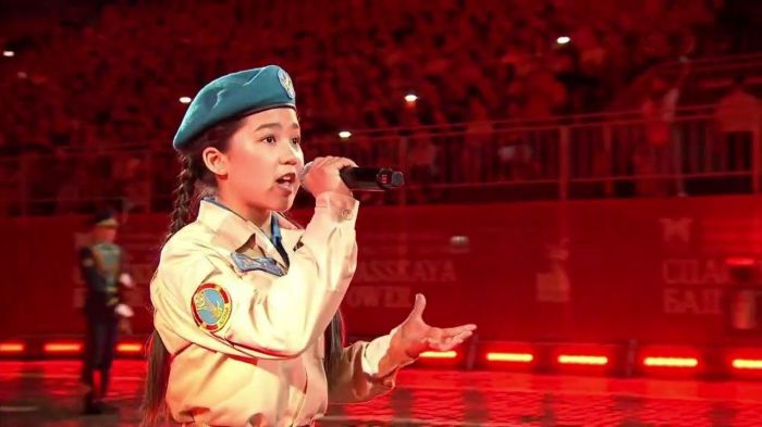 «Жас сарбаз» балалар студиясының тәрбиеленушісі «Голос. Дети» байқауында үшінші орын алды