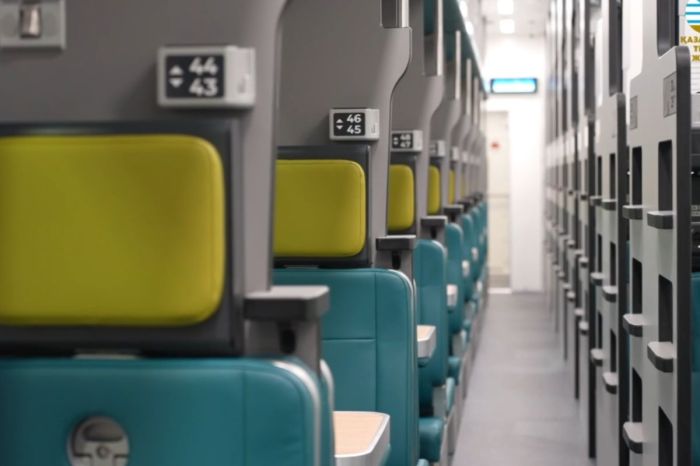Жаңа үлгідегі плацкарт вагондары: заманауи жайлылық және инновациялар