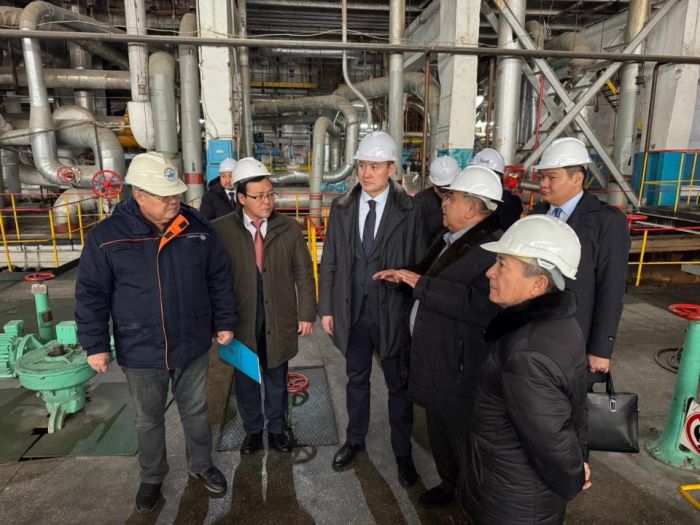 Жамбыл облысында бес газтурбиналық қондырғының құрылысы жүргізілуде