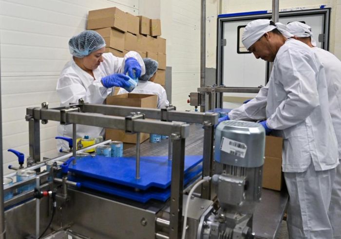 Еліміздегі ең ірі қоюландырылған сүт өндіру цехы өңірімізде ашылды