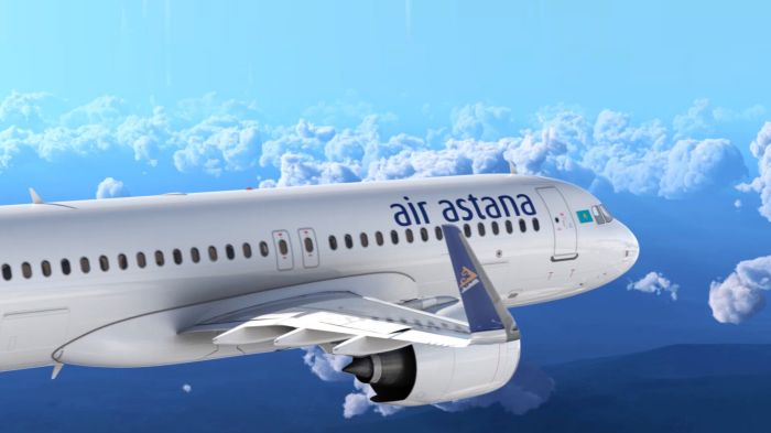 Air Astana рейсі дәретхана ақауына байланысты Фукуокқа қайта оралды