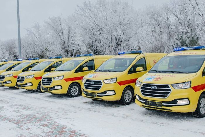 Атырауда жедел жәрдем қызметі жаңа көліктермен толықты