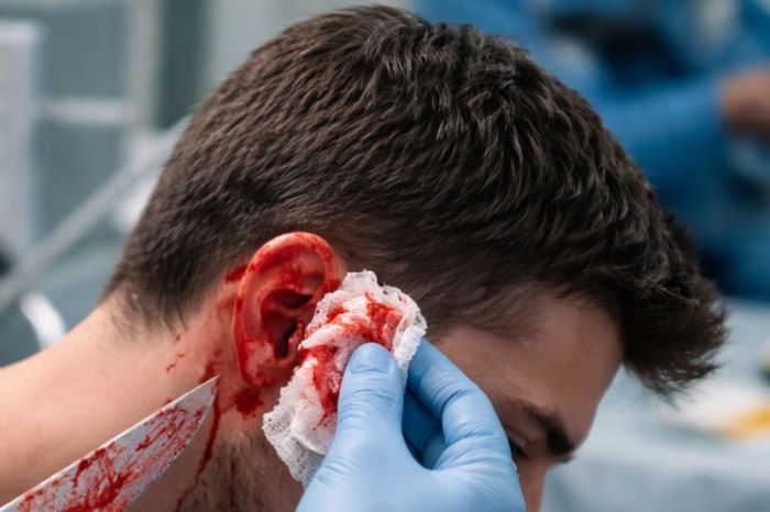 Миялыдағы жанжал: жас жігіт құлағынан жараланды