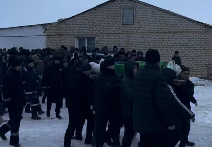 Жангелдинде ерлі-зайыптыларды жер қойнына тапсырды