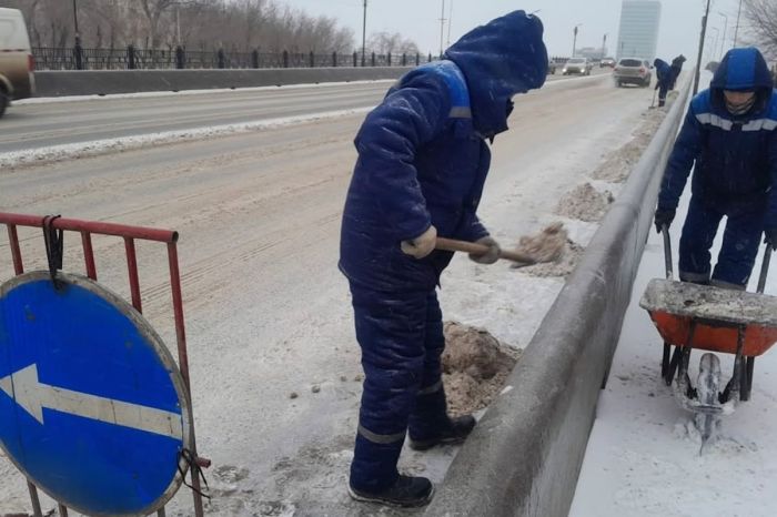 Атырауда көктайғаққа қарсы 250 тонна реагент себілді