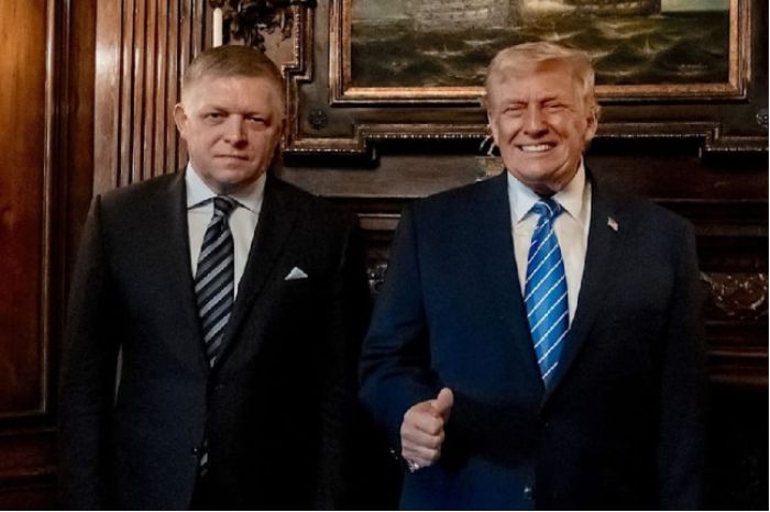 ​Фицо Трамппен келіссөздерден кейін: «Ол есінен ауысқан ба?» деді