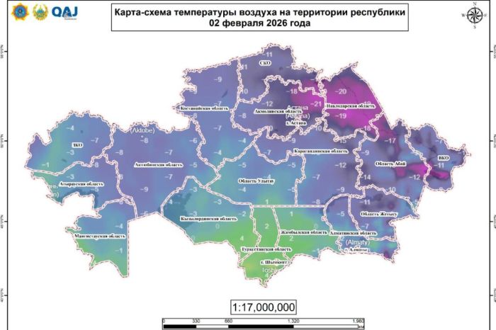 Тұман, көктайғақ және екпінді жел: Қазгидромет Қазақстан бойынша қолайсыз ауа райы күтілетіні туралы ескертті