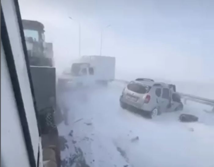 Ақтөбе облысында жаппай жол апаты болды