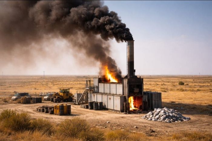 Атыраудағы өндірістік аймақта қалдықтарды жағатын пеш жобасы мақұлданды