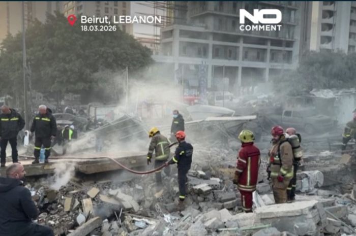 Ливан: Израильдің соққысы Бейруттағы үйді жермен-жексен етті