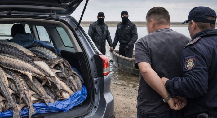 Атырау тұрғыны бекіре сатып алғаны үшін жеті жылға сотталды