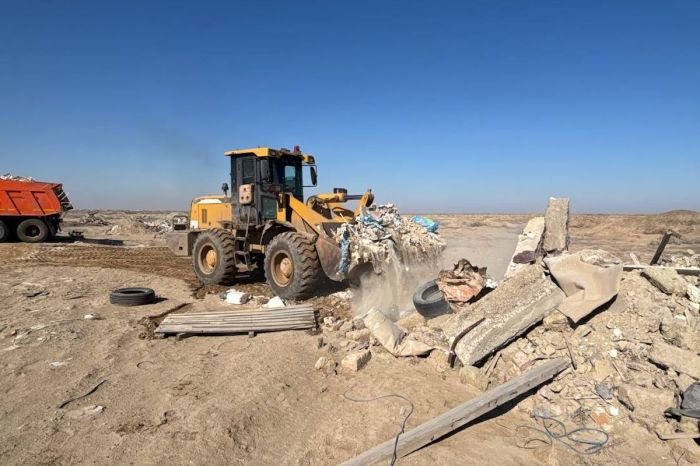 Облыстағы қоқыс орындарының 87%-ы тазартылды