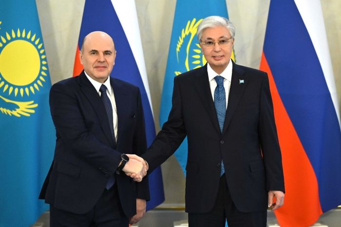 Мемлекет басшысы Михаил Мишустинді қабылдады