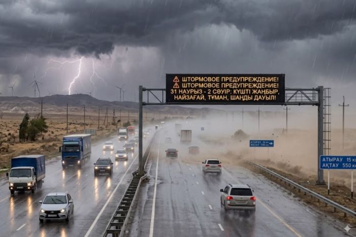 «Қазгидромет» Қазақстанның бірнеше өңірінде ауа райы өзгеретінін ескертті