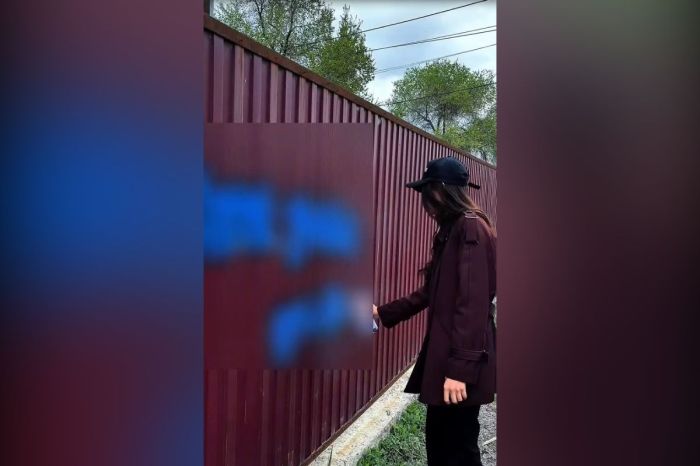 Атырауда есірткі жарнамасы бар 40-қа жуық граффити жойылды