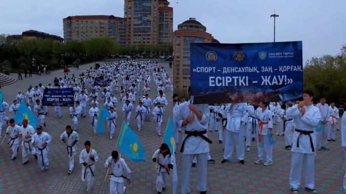 ​​Атырауда каратешілер мен полиция есірткіге қарсы бірікті