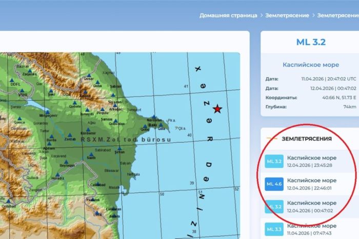 500-ден астам афтершок: Каспийде не болып жатыр?