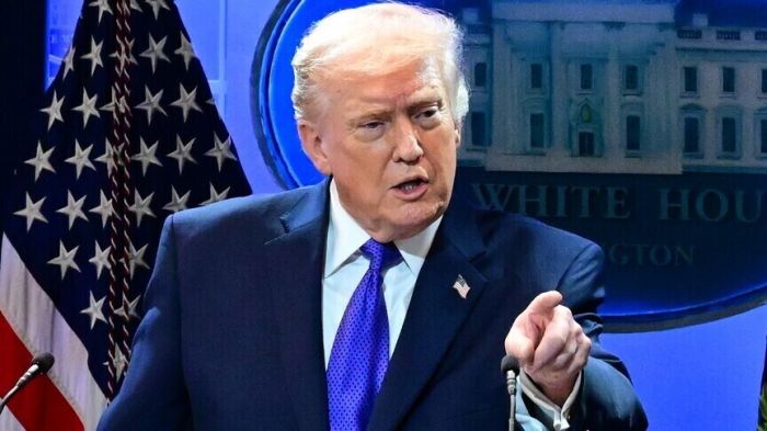 Трамп Иран кемесінің ұсталғанын мәлімдеді