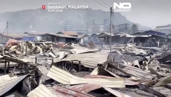 ​Малайзиядағы ірі өрт мыңдаған адамды баспанасыз қалдырды