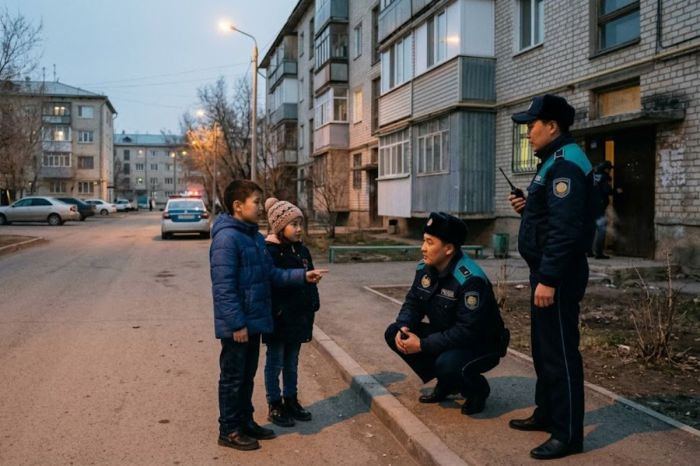 ​Құлсарыда балалар анасын құтқарып қалды