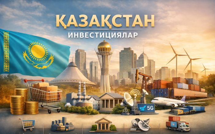 ​Қазақстанға инвестиция құятын елдер мен тартымды салалар аталды