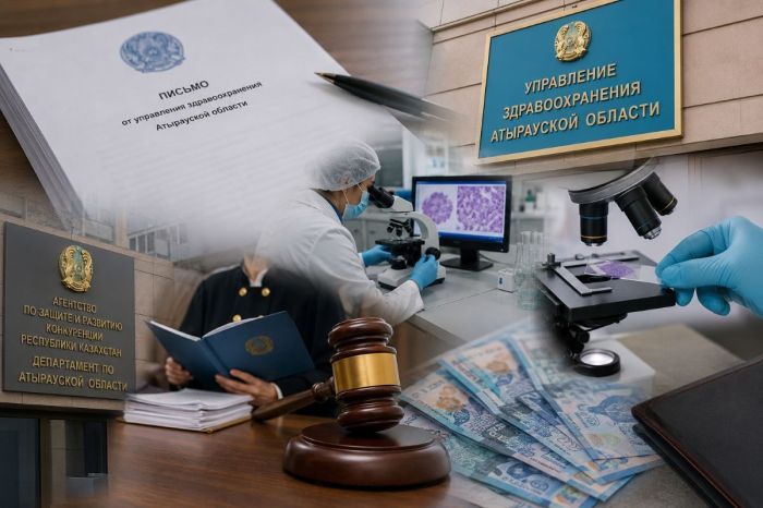 825 мың теңге айыппұл күшінде қалды: Атырау облыстық денсаулық сақтау басқармасы антимонополиялық істен жеңілді
