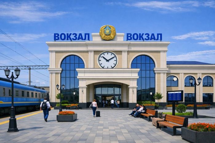 Жолаушыларға жайлылық: Қазақстанда 30 вокзал шілдеге дейін жаңартылады