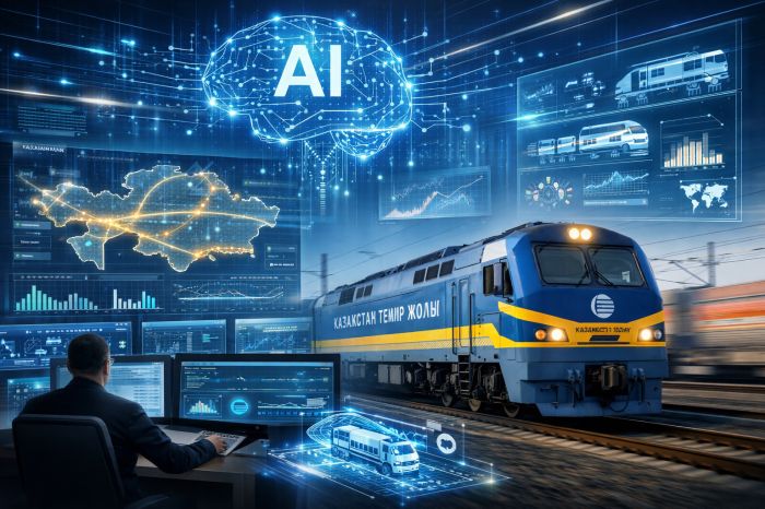 Қазақстан темір жолдарына Smart Rail және жасанды интеллект енгізіледі