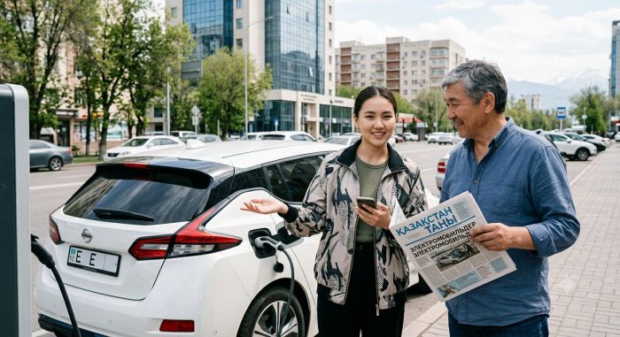​Қазақстанда жеңіл электромобильдер саны тұрақты өсіп келеді