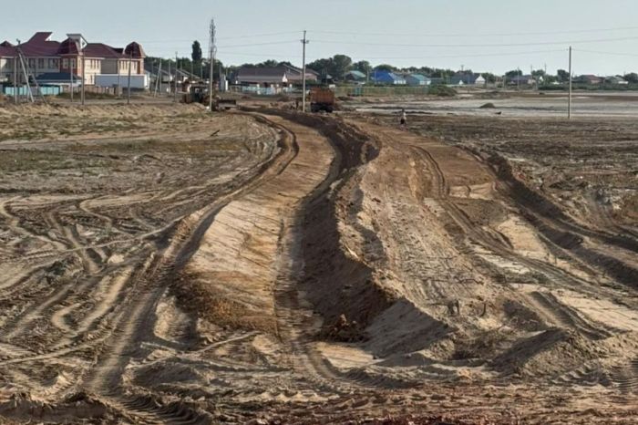 Ақкөлде білім ордасына апарар жол әлі салынбаған