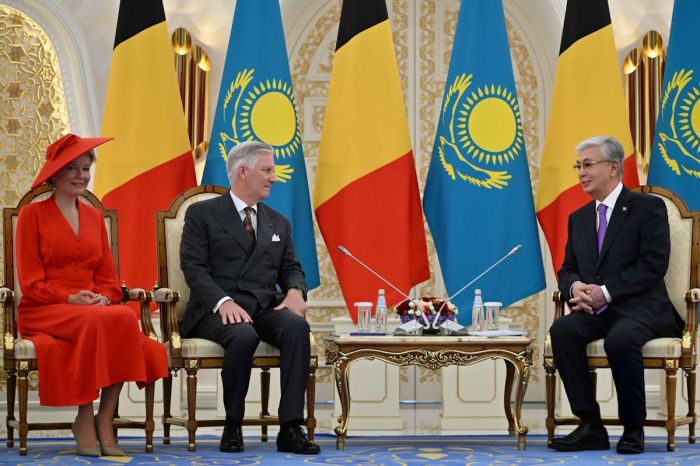 Қазақстан Президенті Бельгиялықтар Королімен және Патшайымымен шағын құрамда келіссөз жүргізді