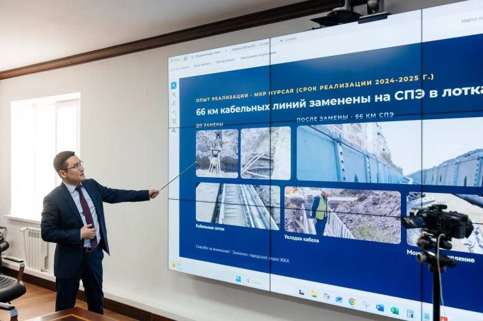​Атырауда электр желілері жер асты кабелдеріне ауыстырылады