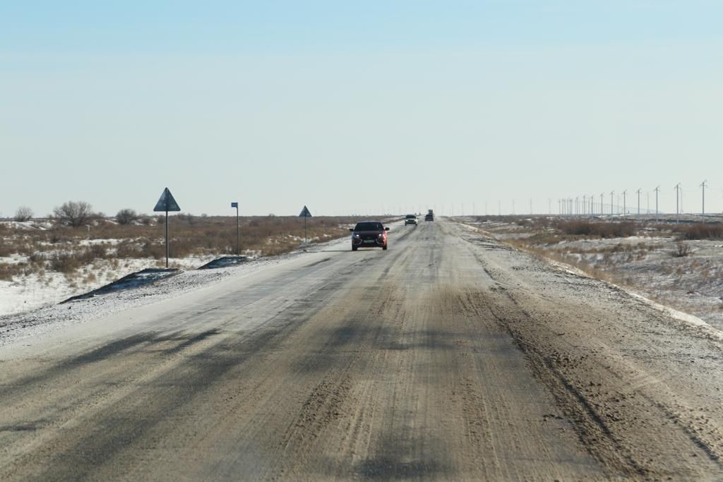 Трасса уральск атырау