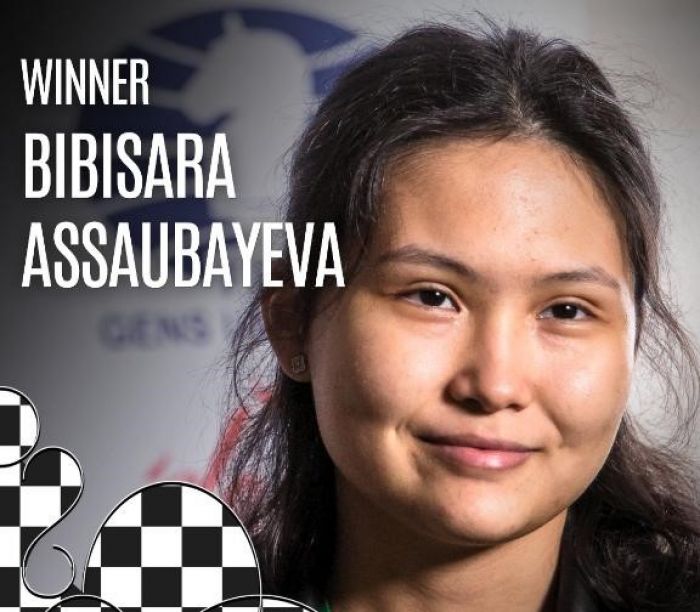 Бибисара Асаубаева выиграла престижный турнир по шахматам Swiss Queens Wednesday