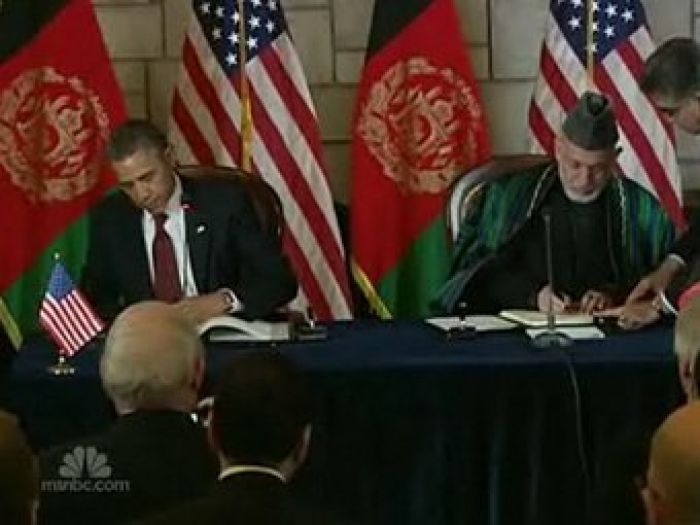 Вашингтон и Кабул подписали договор о стратегическом партнерстве