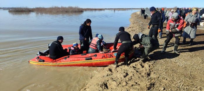 Эвакуировано село Каратал в Актюбинской области