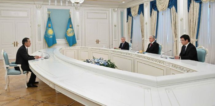 Президент принял председателя коллегии Евразийской экономической комиссии Бакытжана Сагинтаева