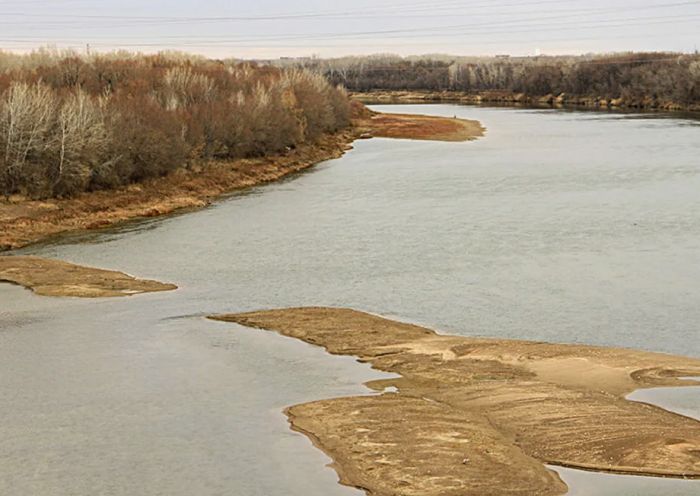 Паводок в ЗКО: вода в Урал медленно прибывает