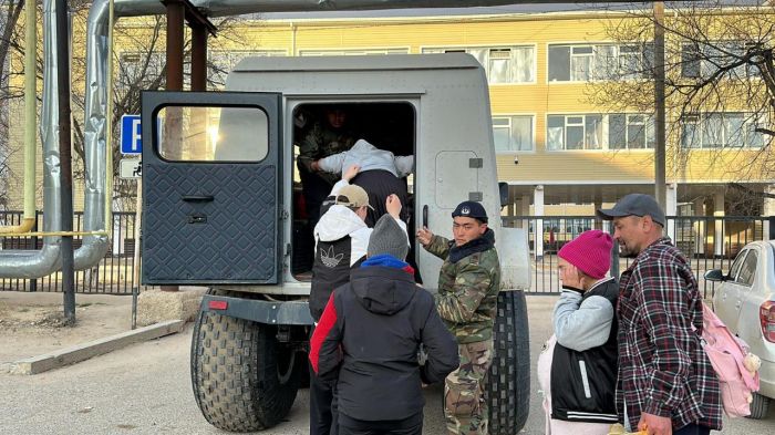 Эвакуационные работы в Жылыойском районе продолжаются