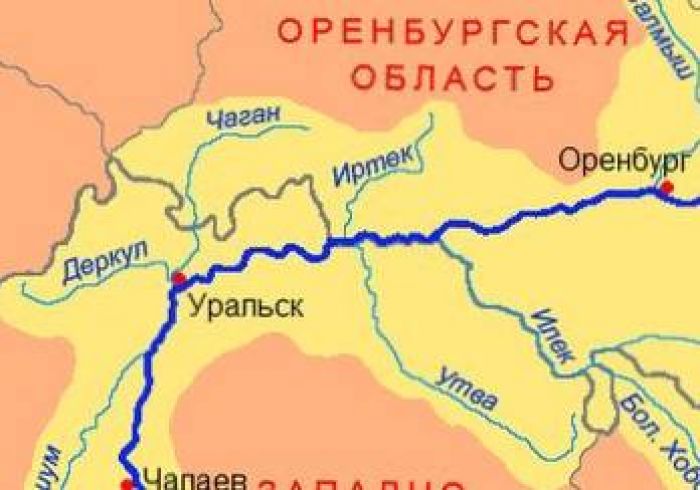 Ночью ожидается пиковый уровень подъёма реки Урал в Оренбурге 