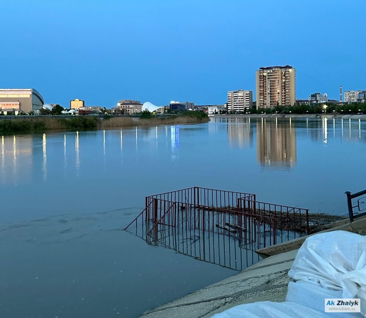 Оперативная сводка об уровне воды в реке Урал на 1 мая — новости на сайте  Ак Жайык